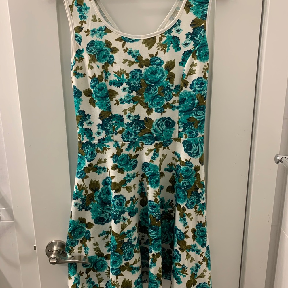 Floral mini dress